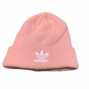 ADIDAS BABY PINK BEANIE